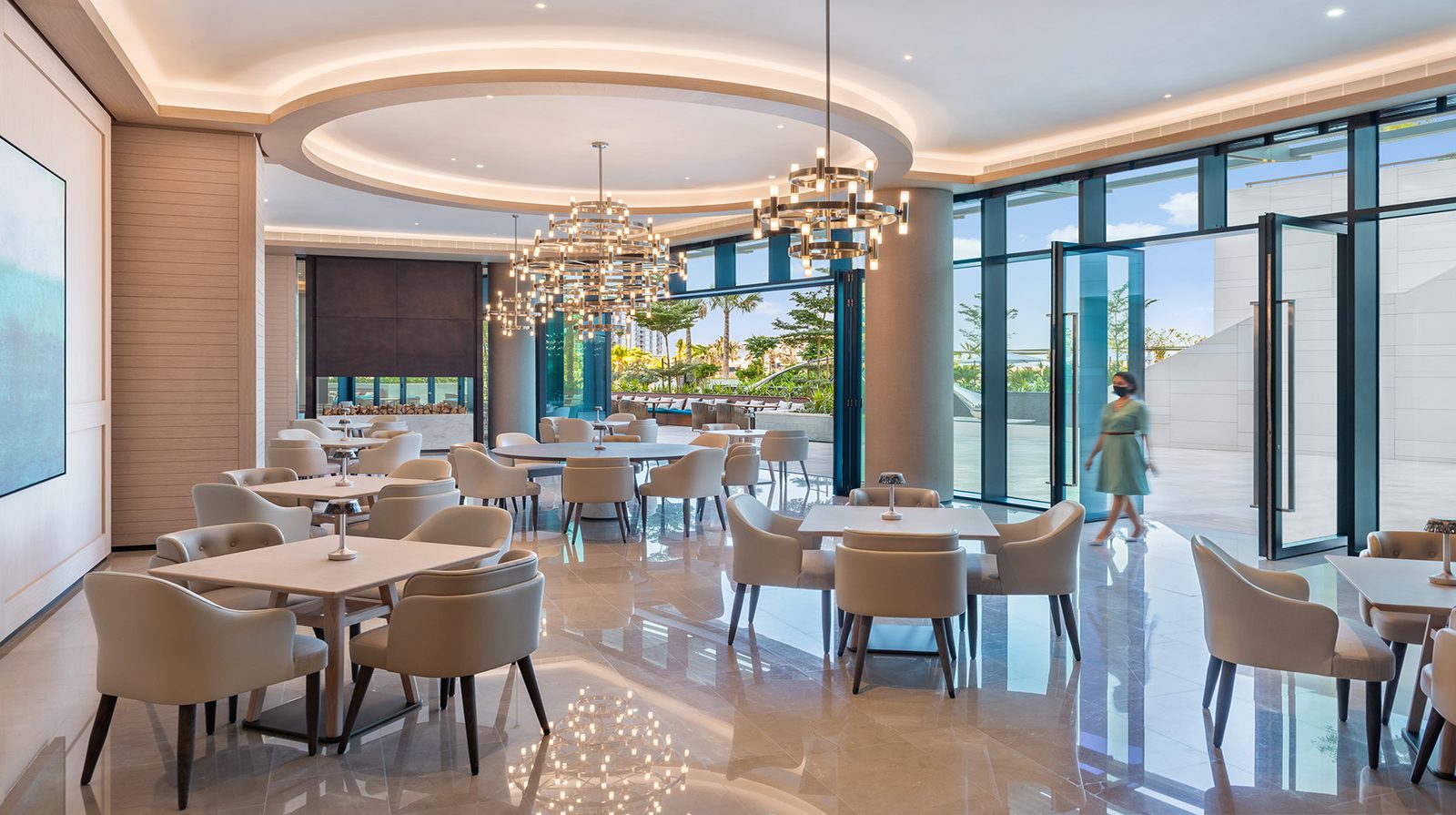 Address Beach Resort interior