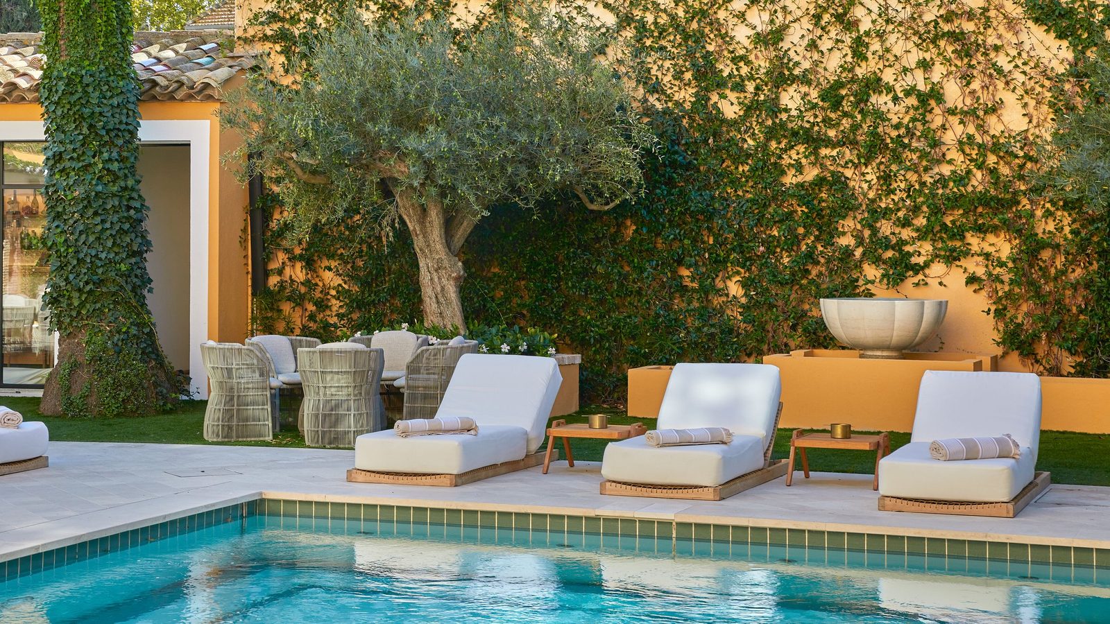 Airelles Saint-Tropez, Pan Deï Palais interior
