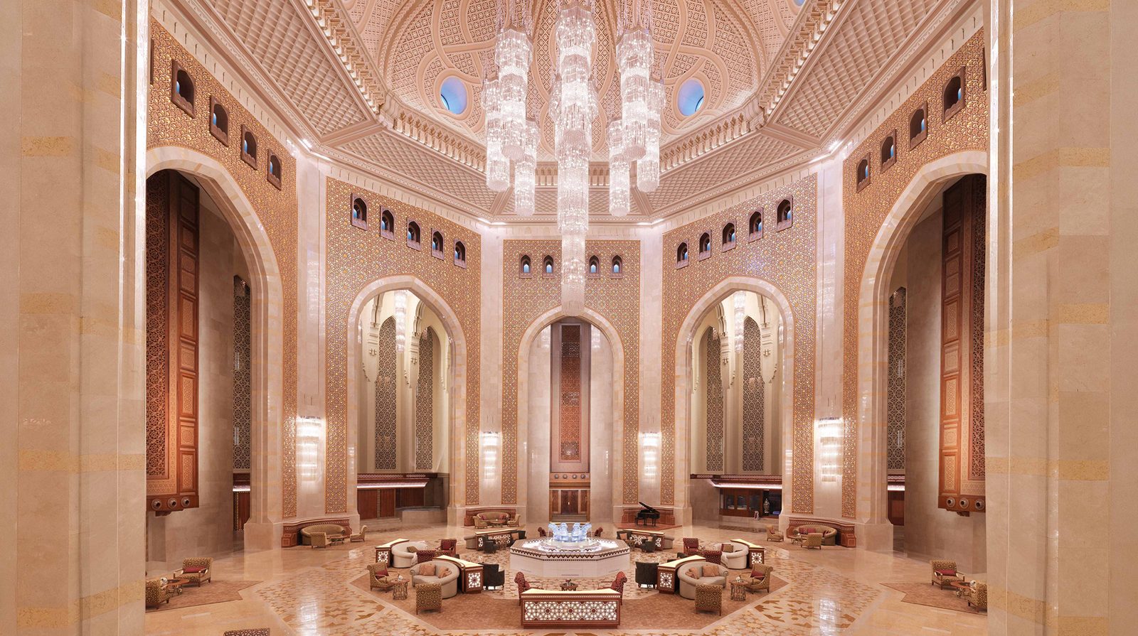 Al Bustan Palace, a Ritz-Carlton Hotel interior