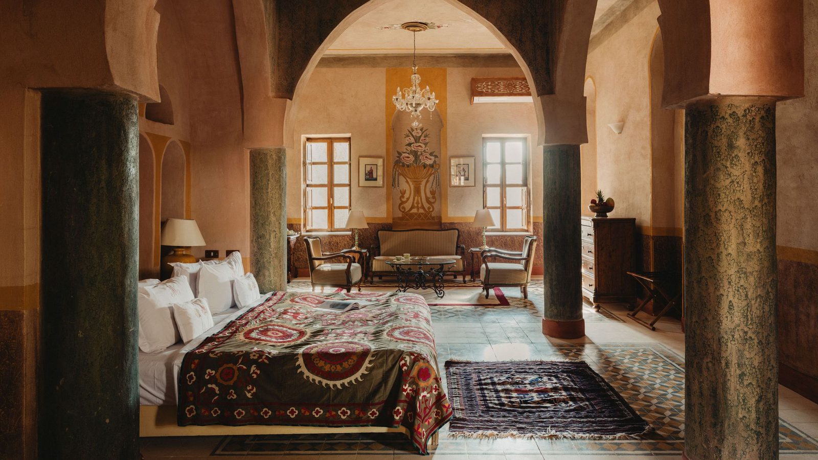 Al Moudira Hotel interior