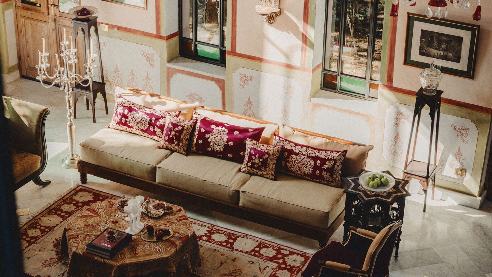 Al Moudira Hotel interior