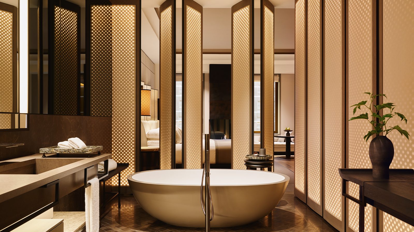 Aman New York interior