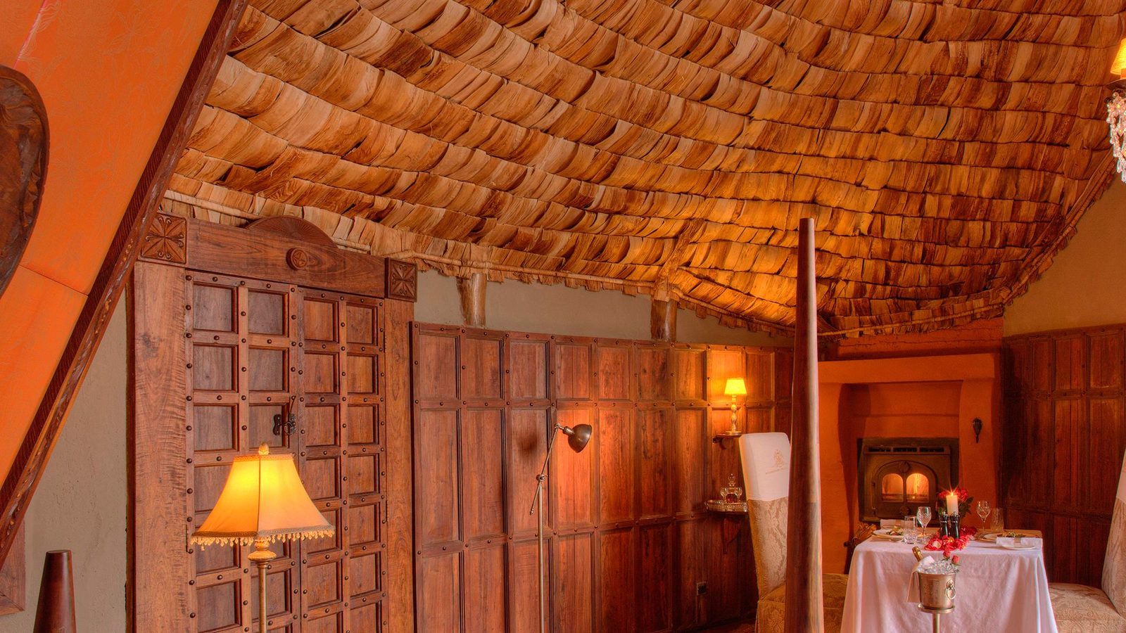 andBeyond Ngorongoro Crater Lodge interior