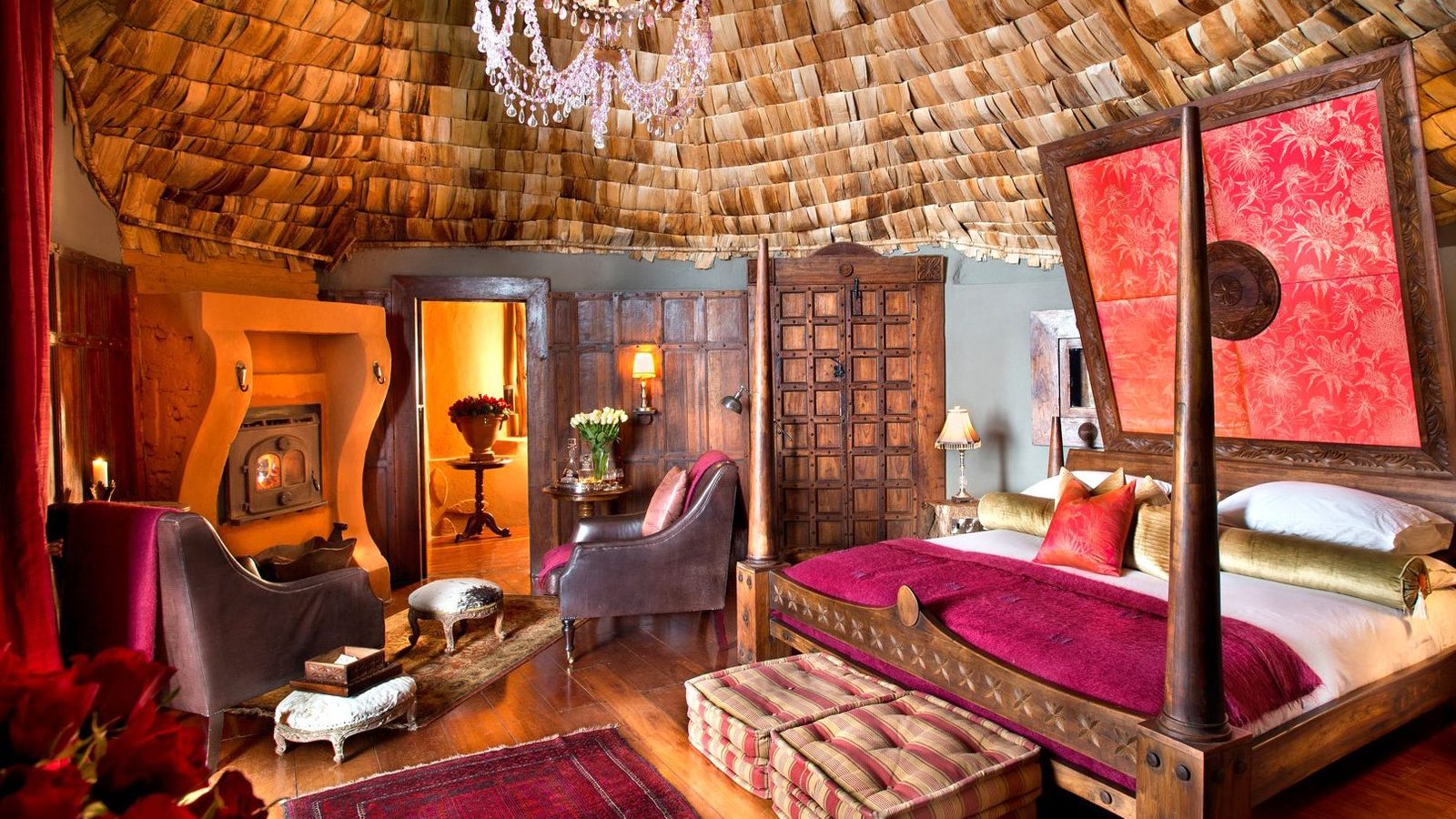 andBeyond Ngorongoro Crater Lodge interior