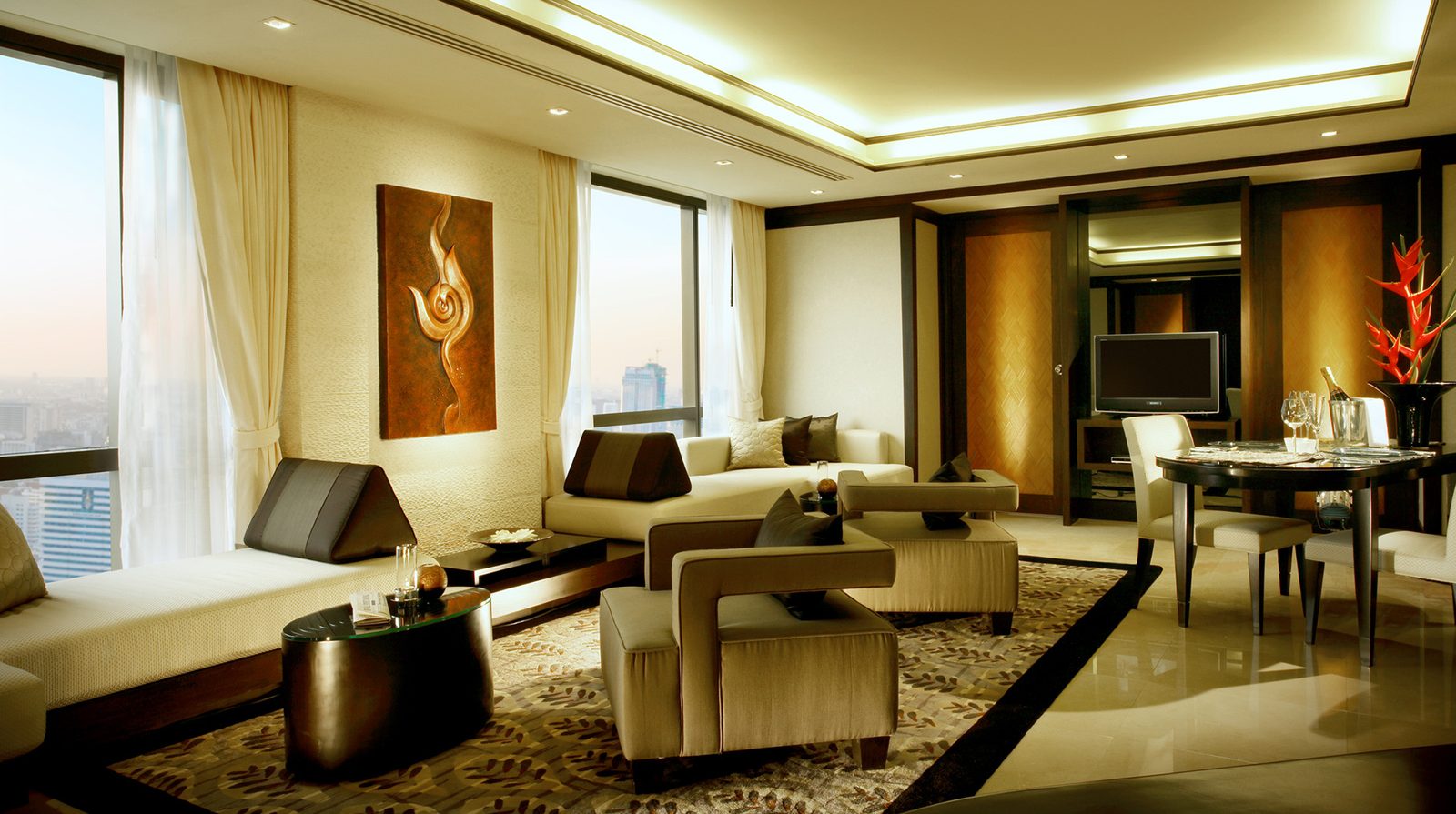 Banyan Tree Bangkok interior