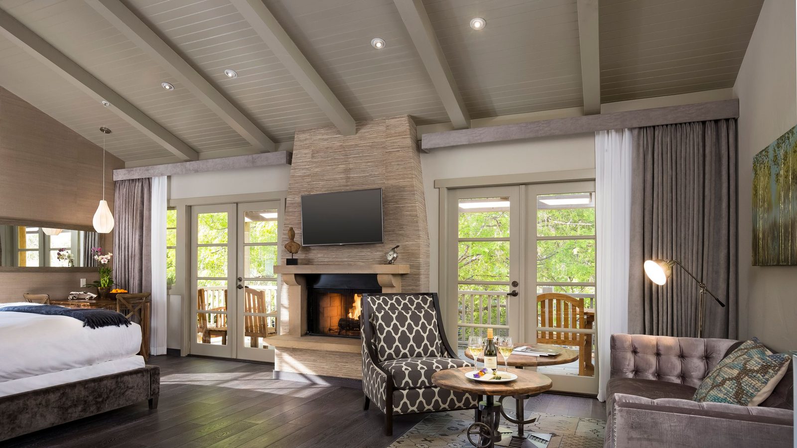 Bernardus Lodge & Spa interior