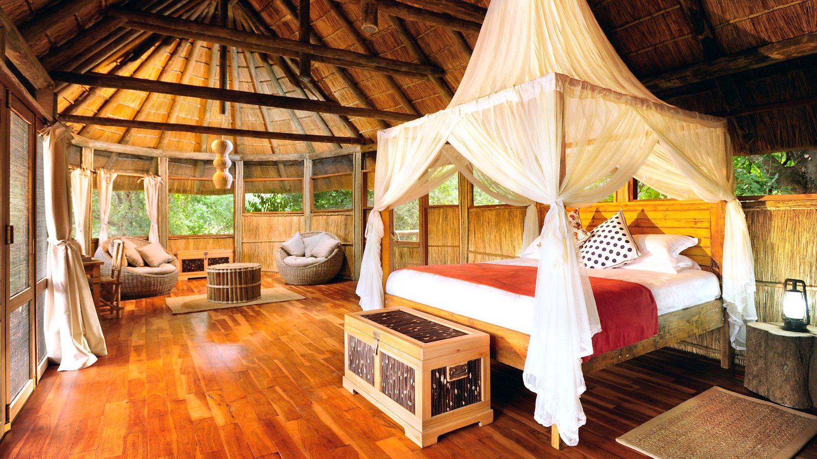 Bilimungwe, The Bushcamp Company interior