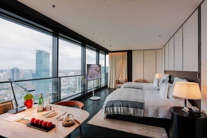 Bvlgari Hotel Shanghai interior