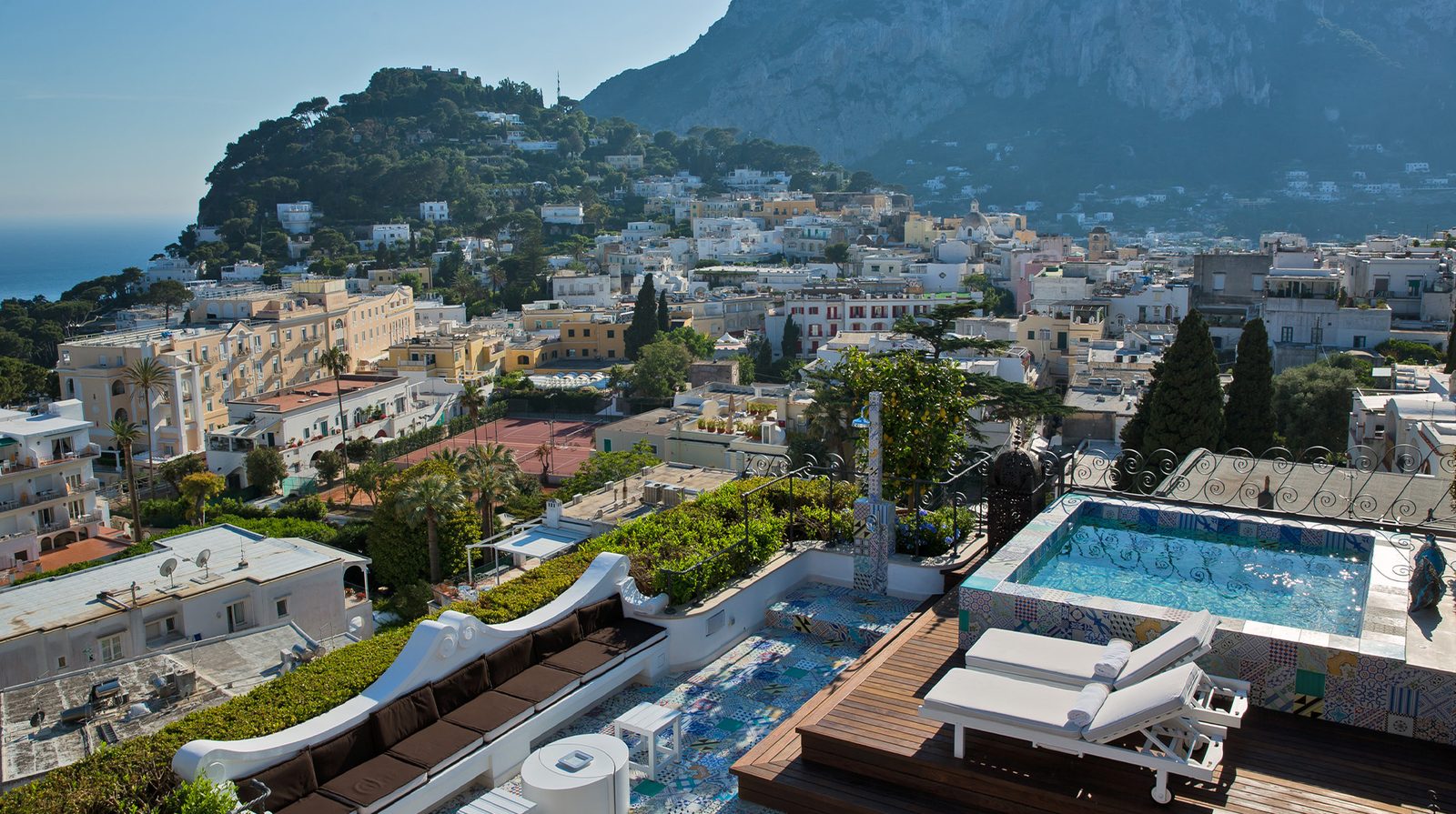 Capri Tiberio Palace interior