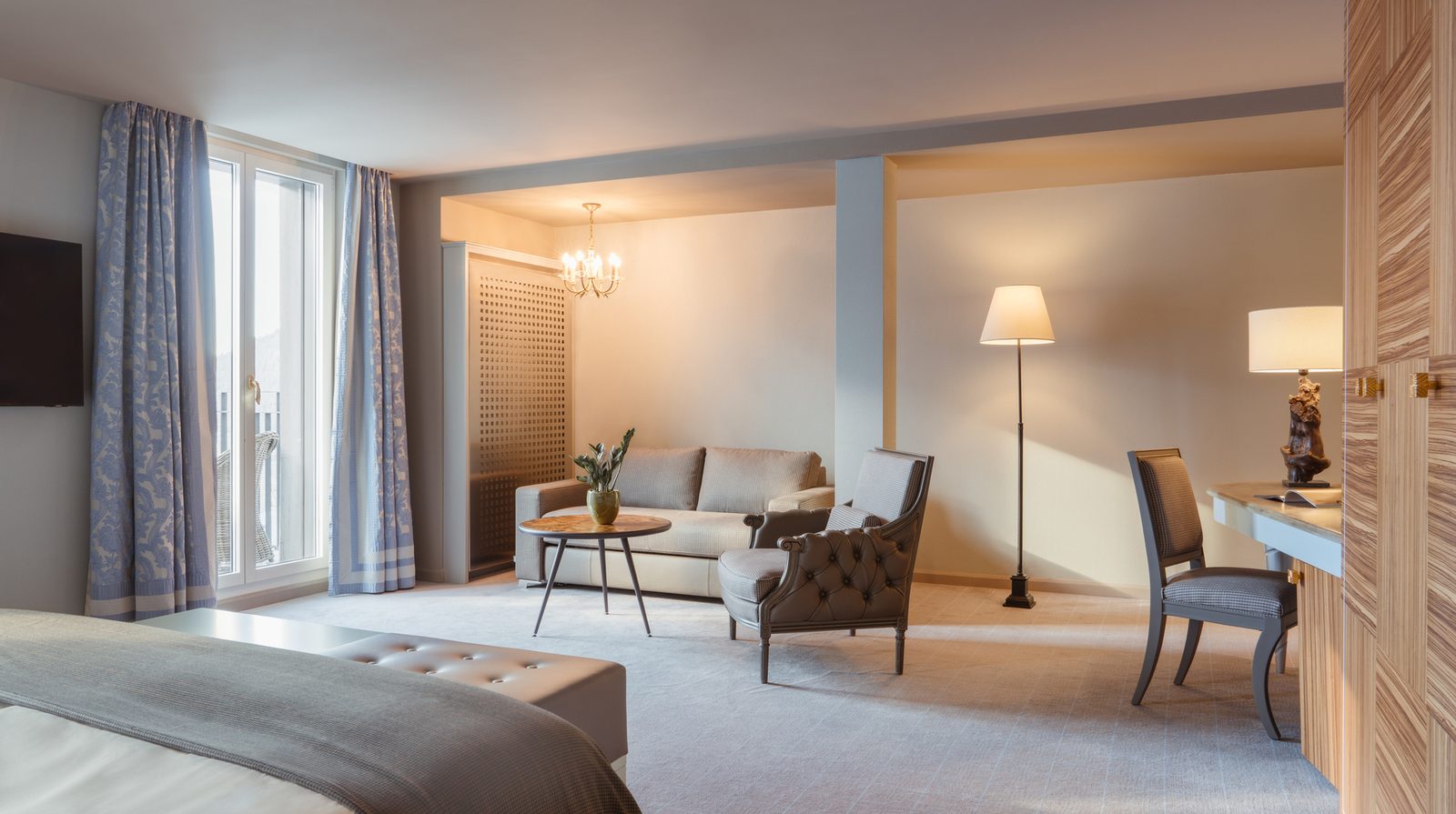 Carlton Hotel St. Moritz interior