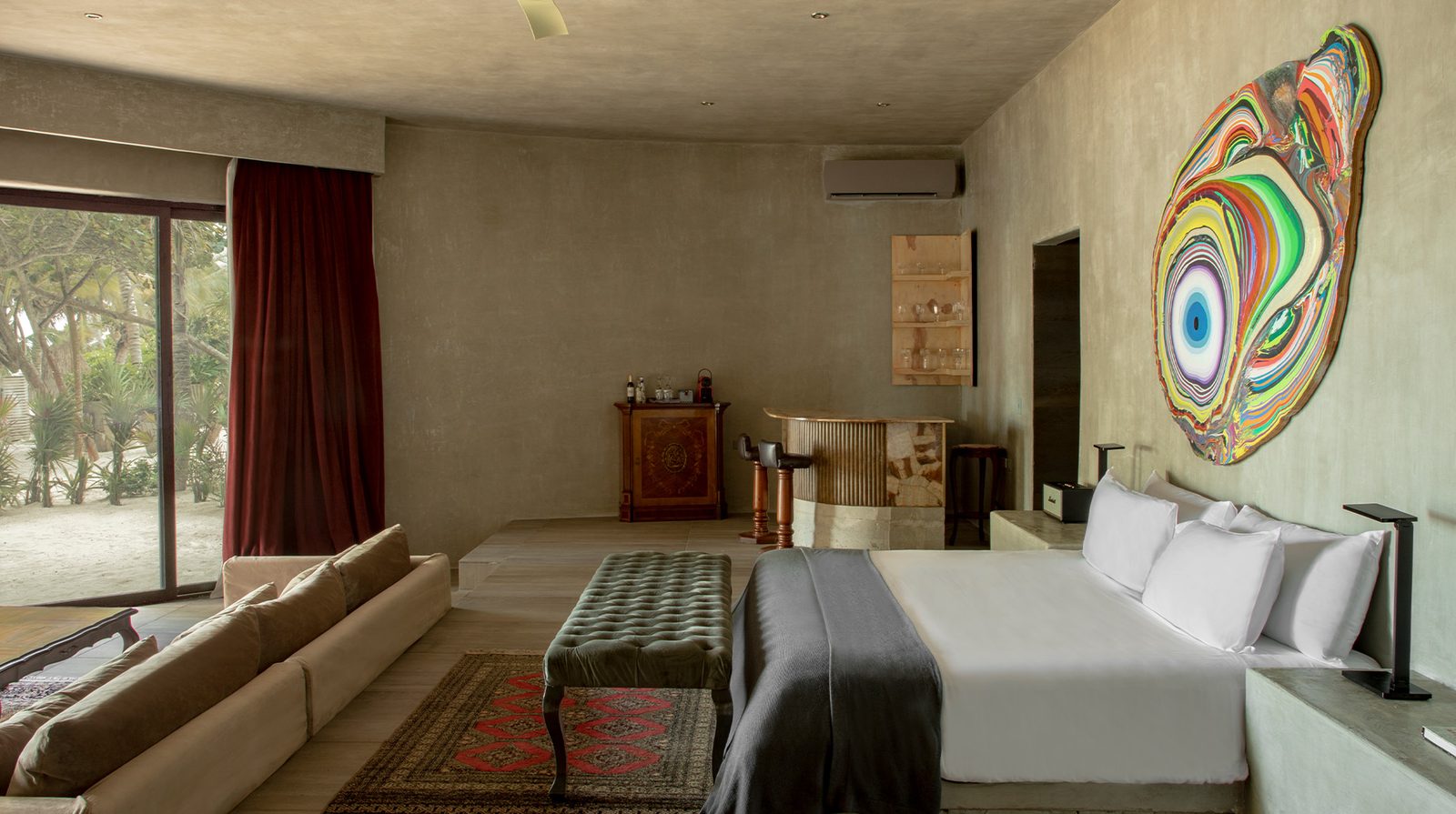 Casa Malca Tulum interior