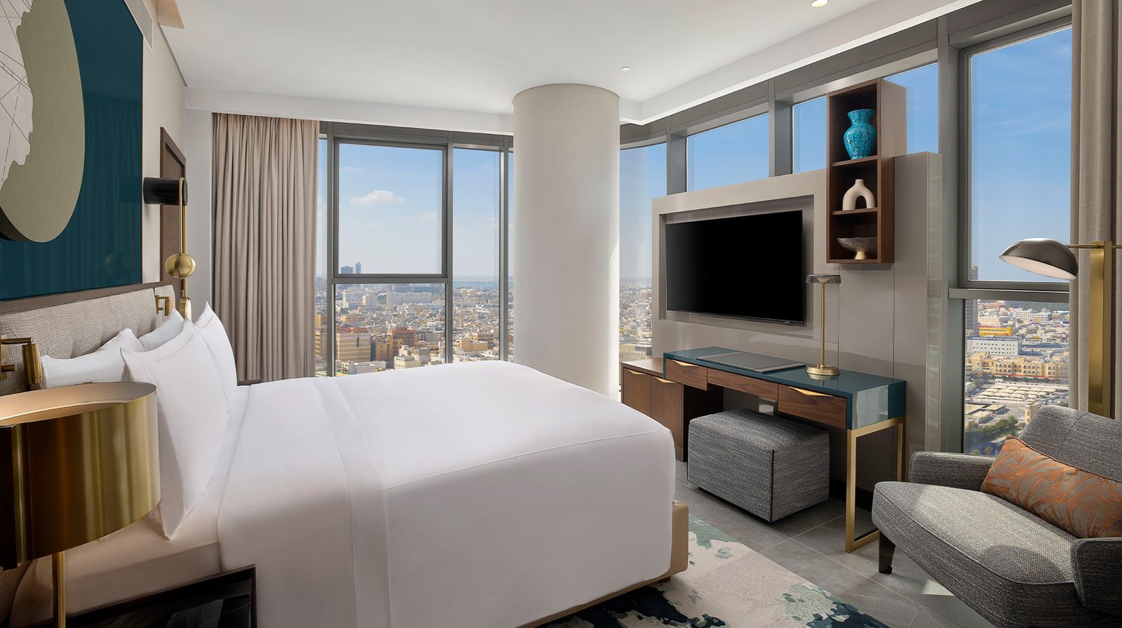 Conrad Bahrain Financial Harbour interior