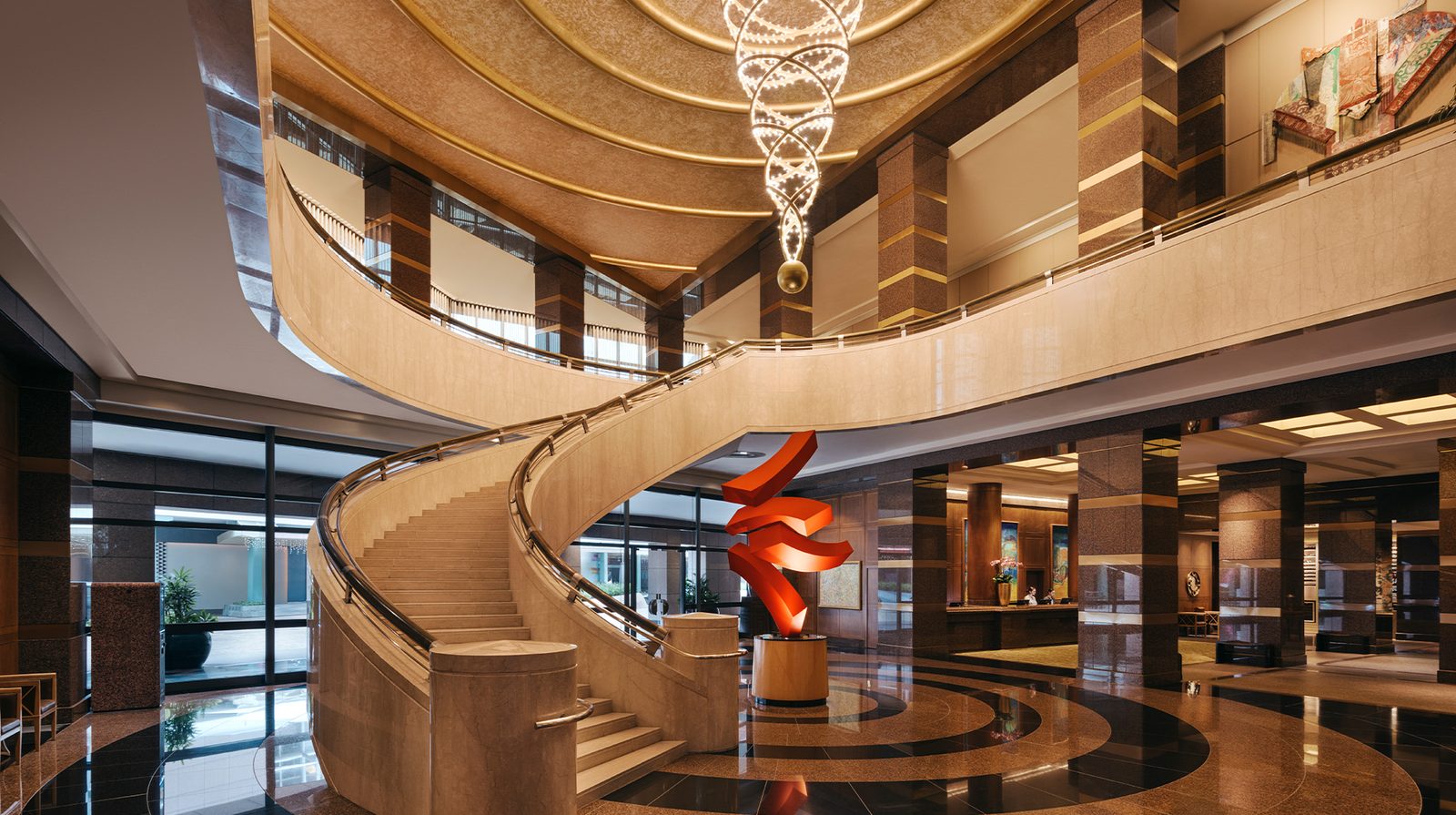 Conrad Singapore Marina Bay interior