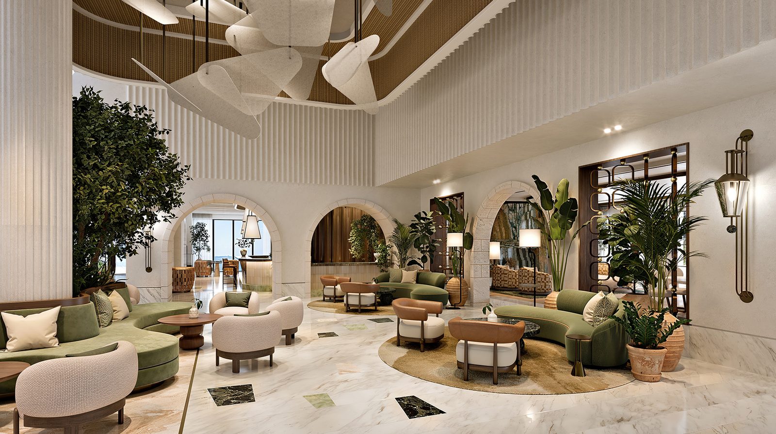 Conrad Corfu interior