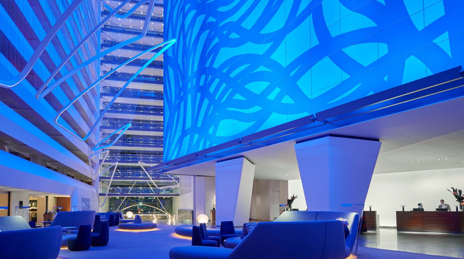 Conrad New York Downtown interior