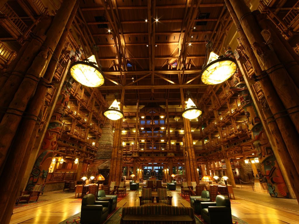 Disney's Wilderness Lodge interior