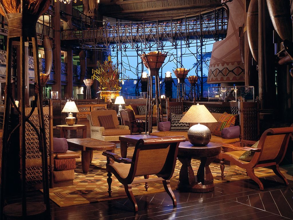 Disney’s Animal Kingdom Lodge interior