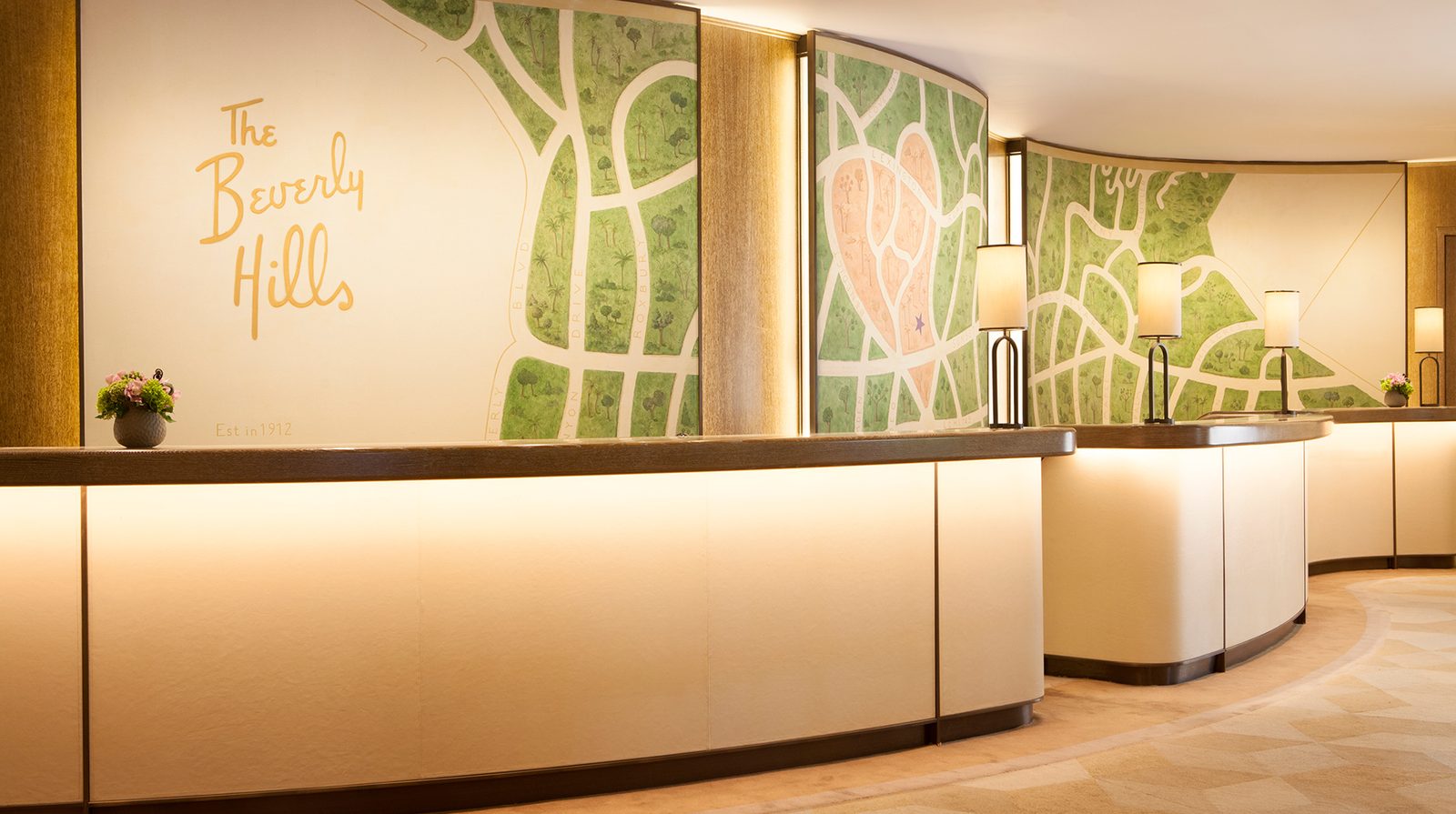 The Beverly Hills Hotel interior