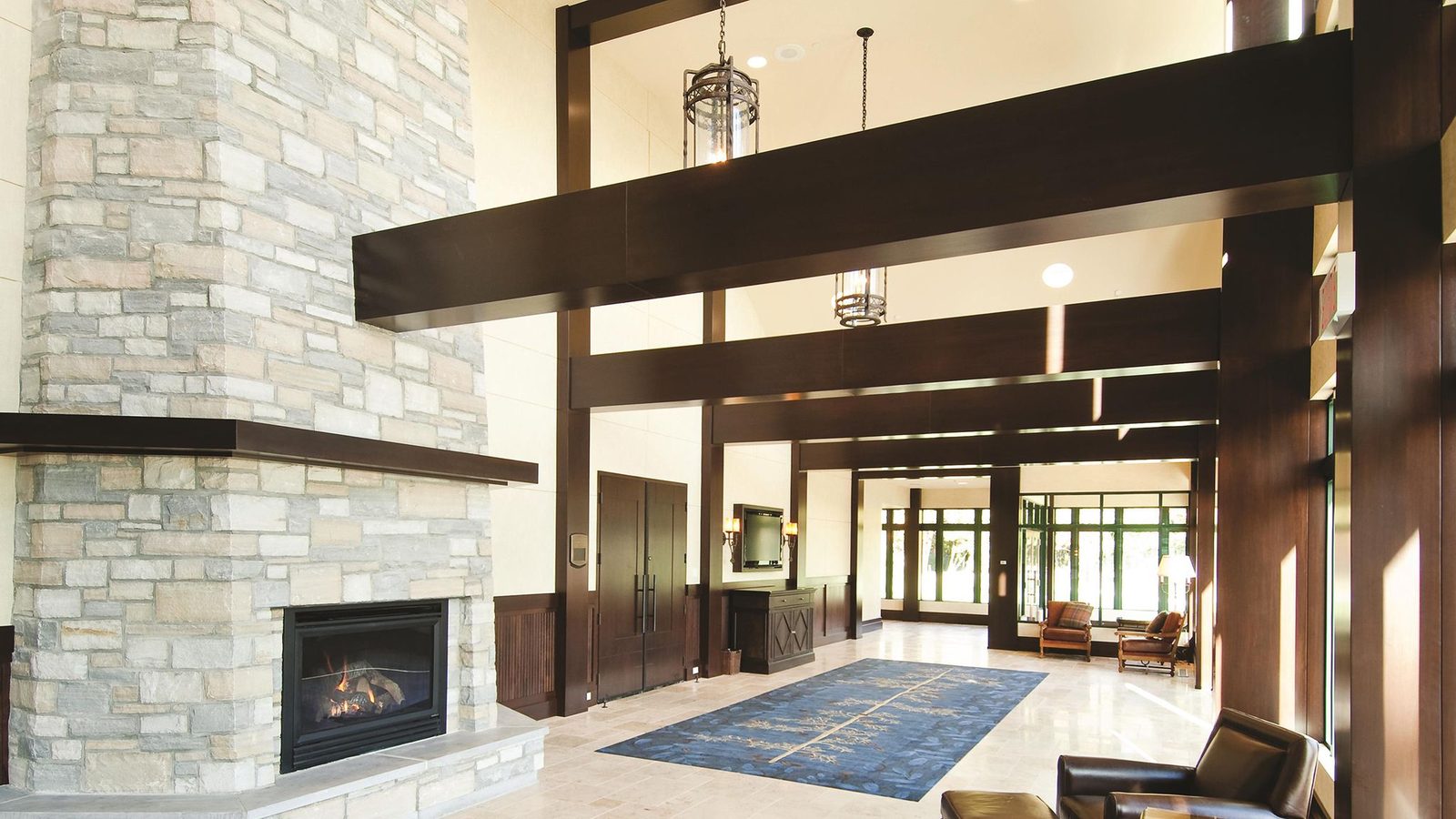 Fairmont Le Château Montebello interior