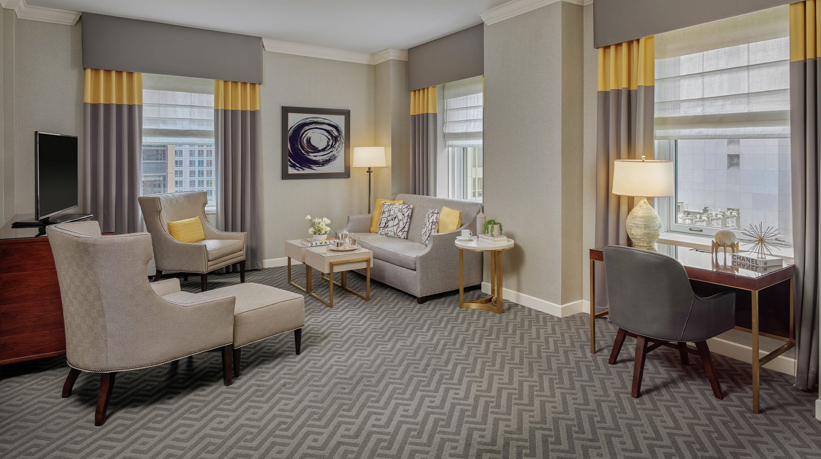 Fairmont Olympic Hotel interior