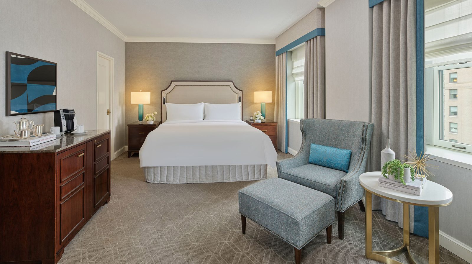 Fairmont Olympic Hotel interior