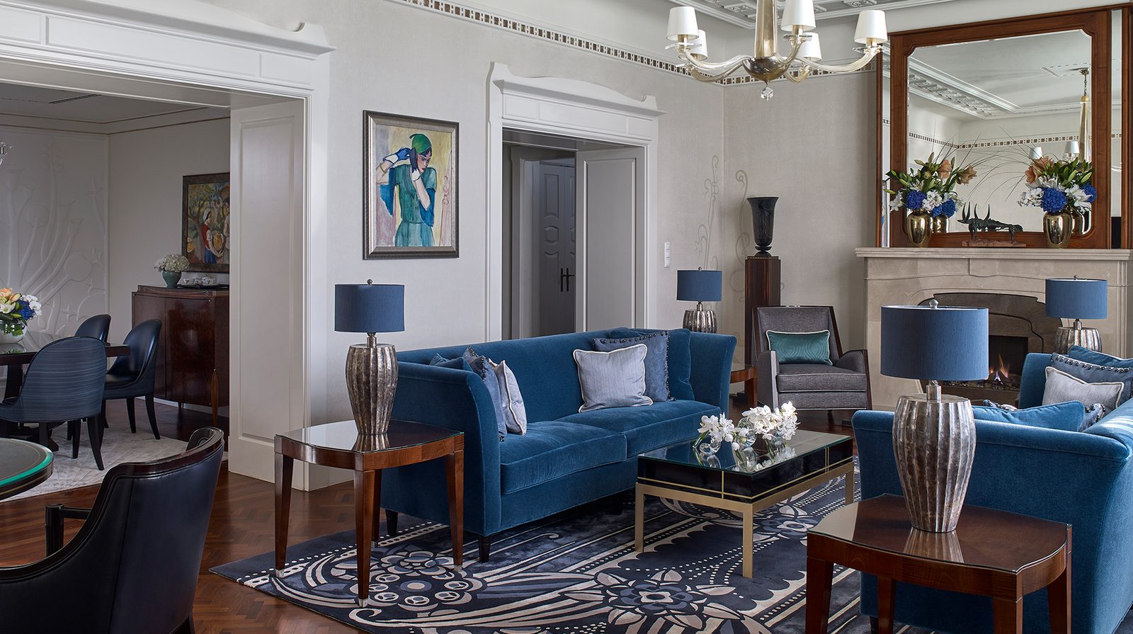 Four Seasons Hotel Gresham Palace Budapest interior