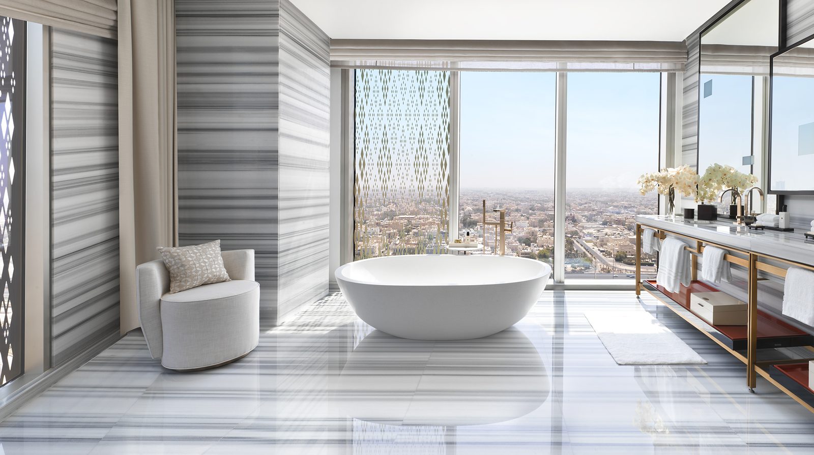Four Seasons Hotel Kuwait at Burj Alshaya interior