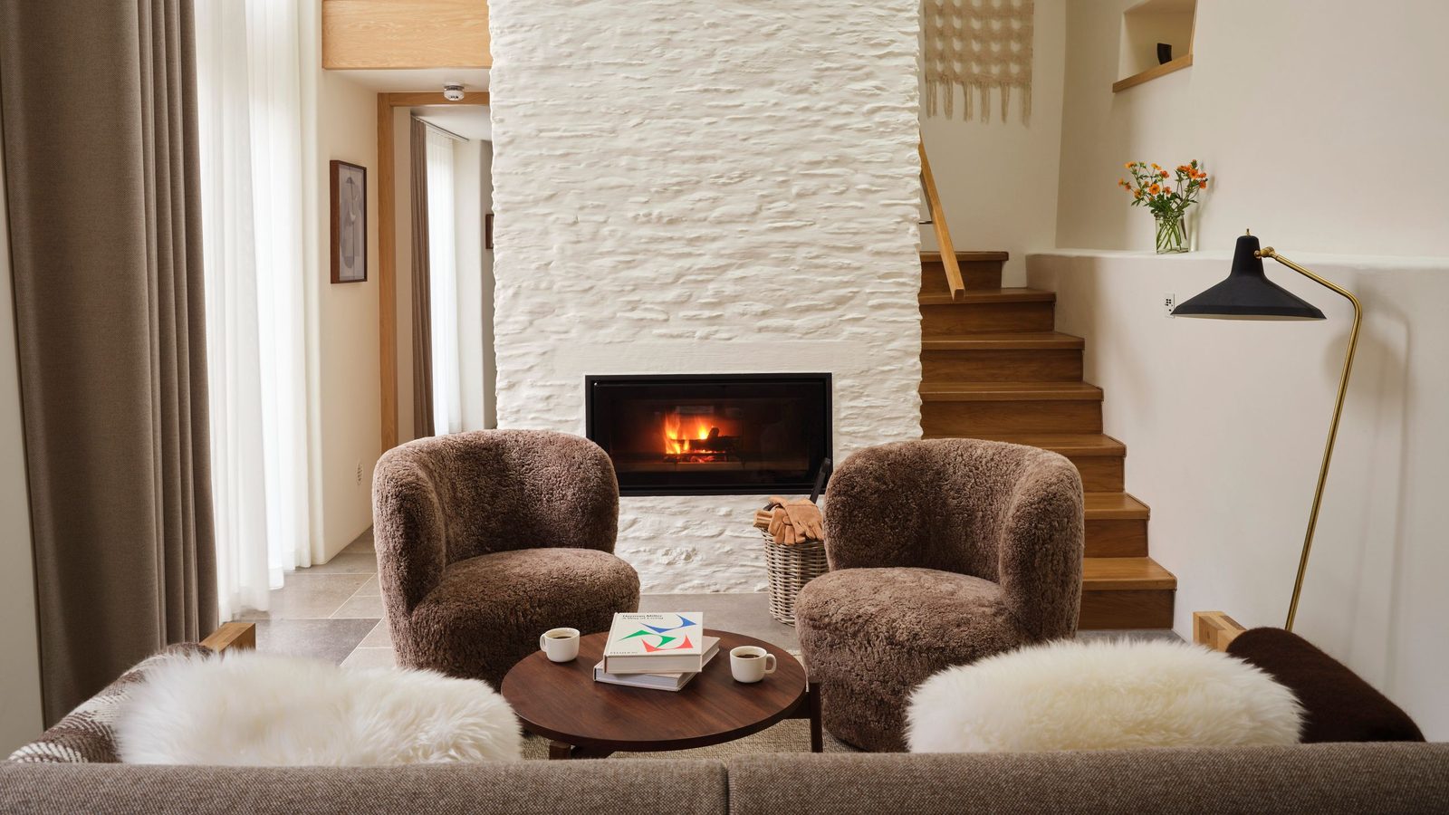 Fowlescombe Farm interior