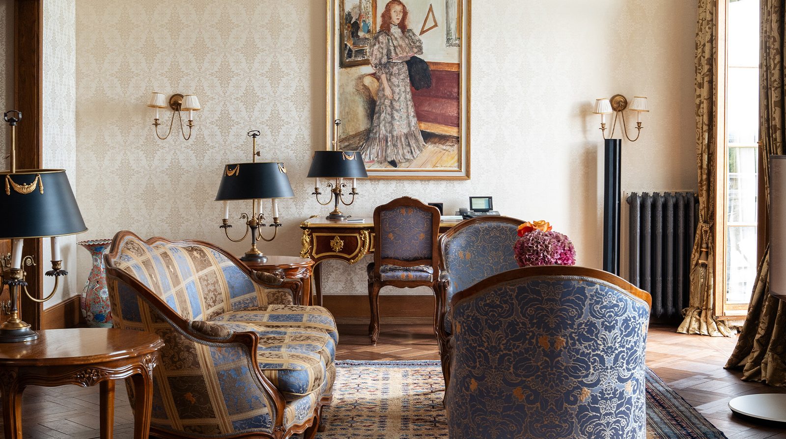 Grand Hotel Les Trois Rois interior