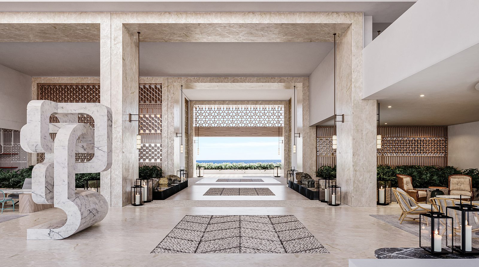 Grand Velas Boutique Hotel interior