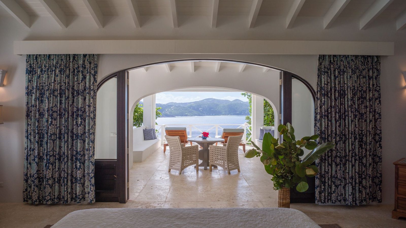 Guana Island Resort interior