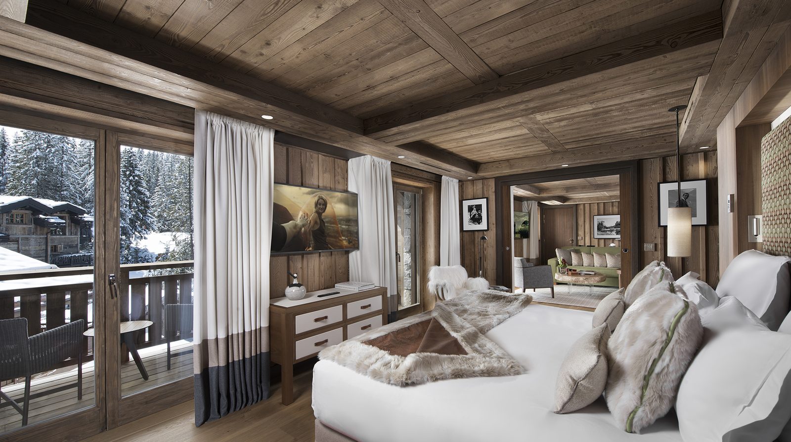 Hôtel Barrière Les Neiges interior