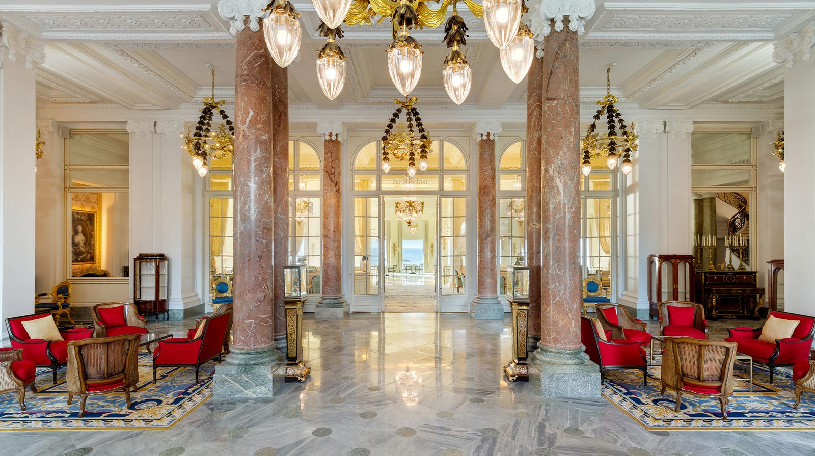 Hôtel du Palais, Biarritz interior