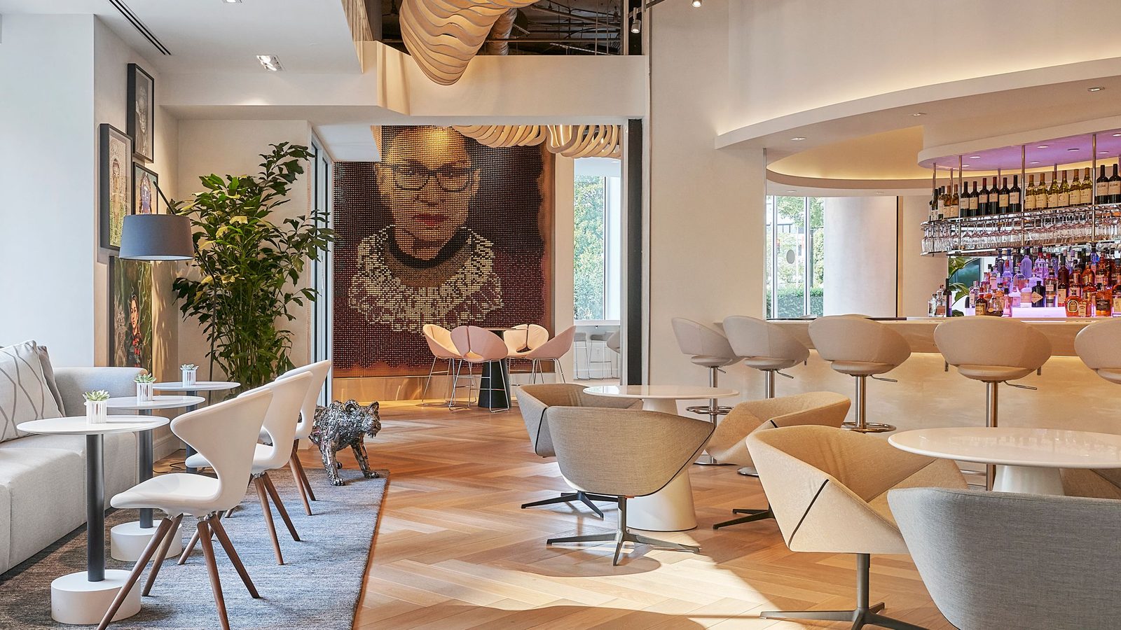 Hotel Zena Washington DC interior