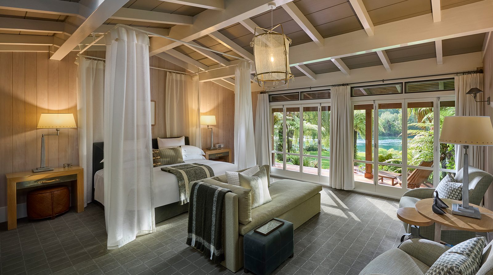 Huka Lodge interior