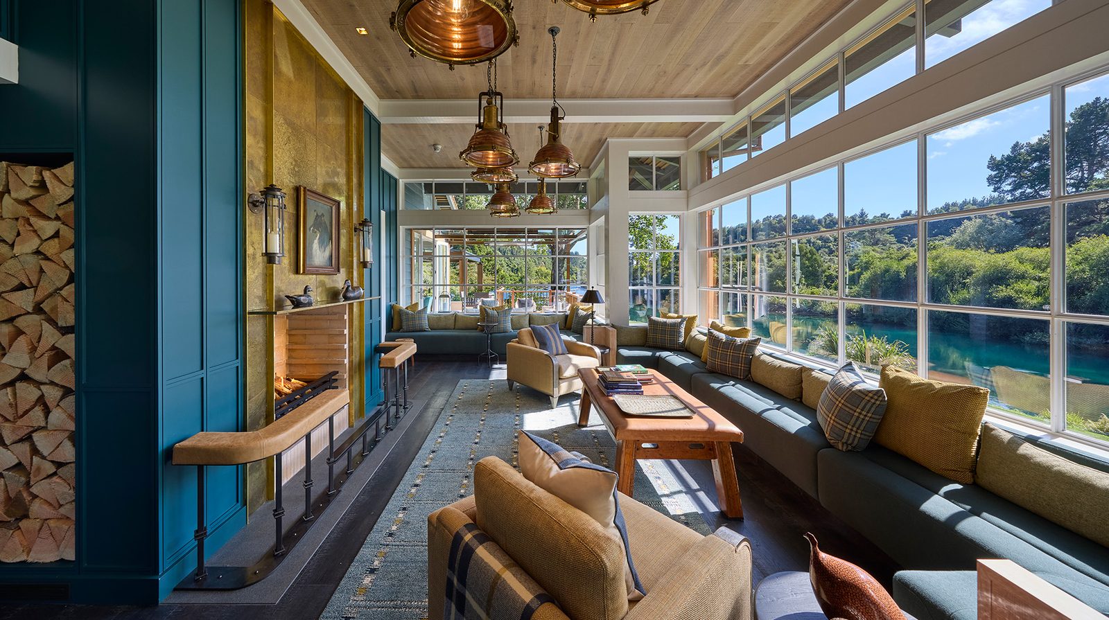 Huka Lodge interior