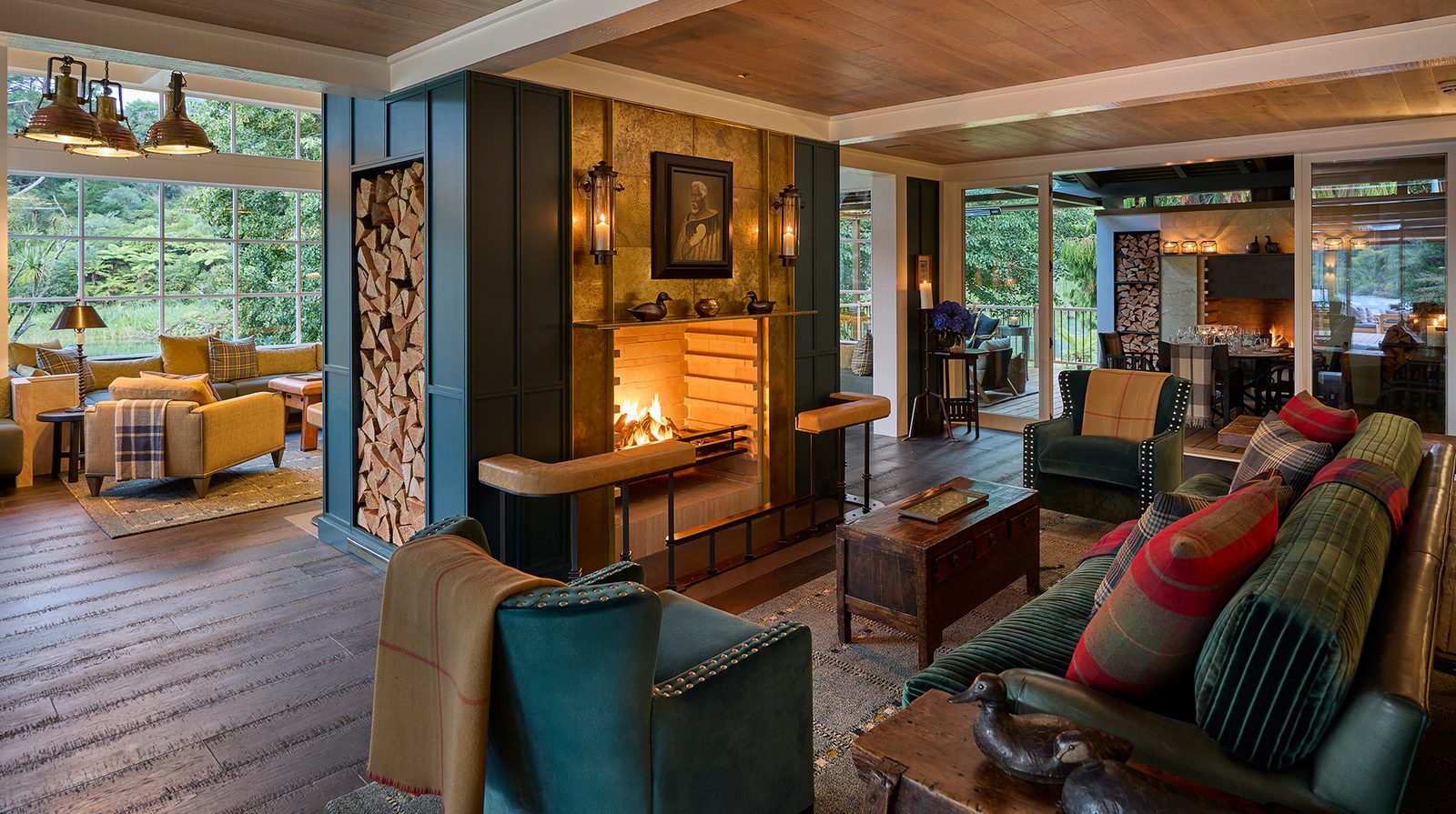 Huka Lodge interior