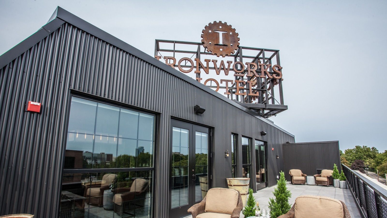 Ironworks Hotel Indy interior