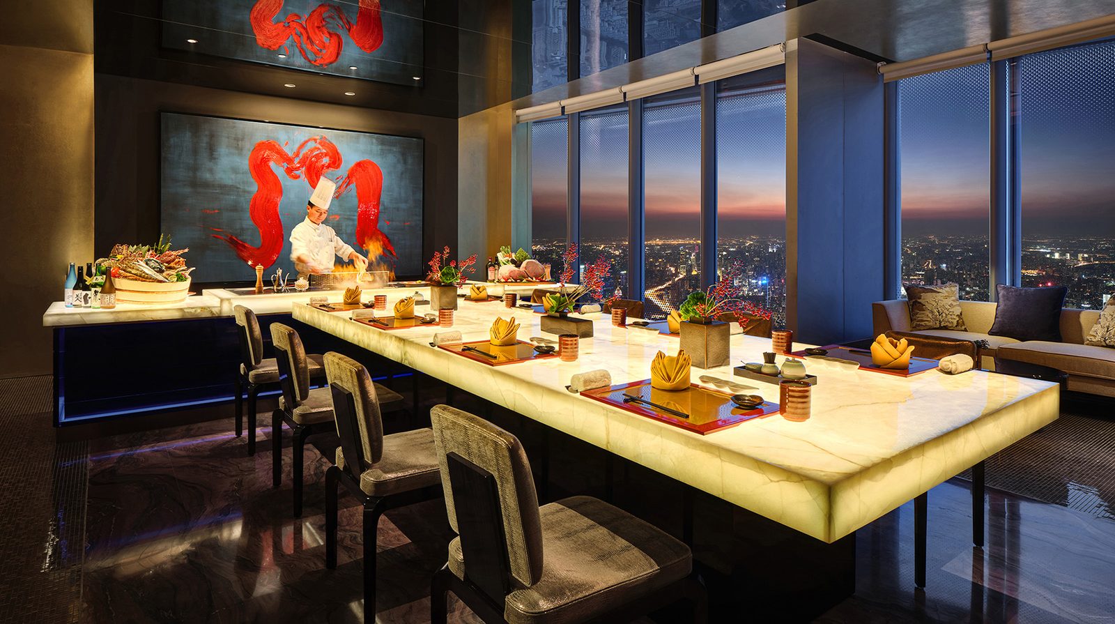 J Hotel Shanghai Tower interior