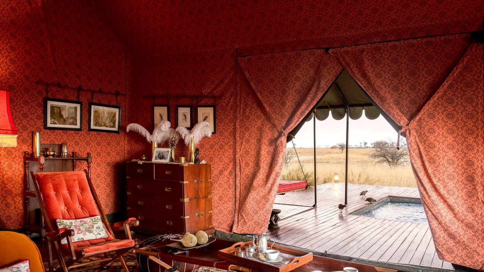 Jack’s Camp Botswana interior