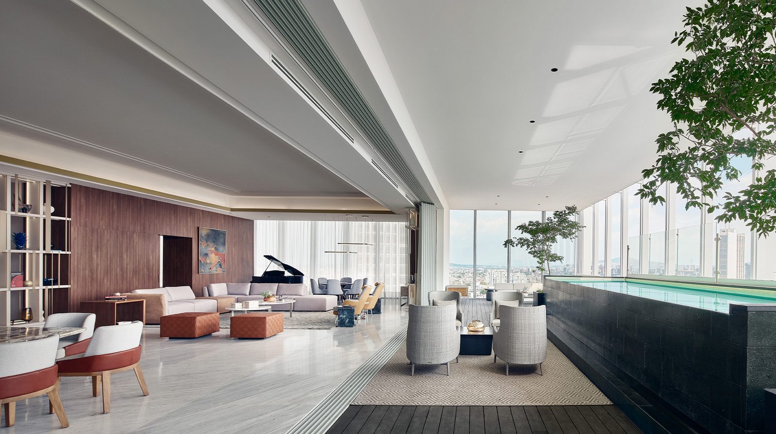 JW Marriott Hotel Guadalajara interior