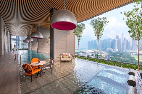 JW Marriott Hotel Singapore South Beach interior
