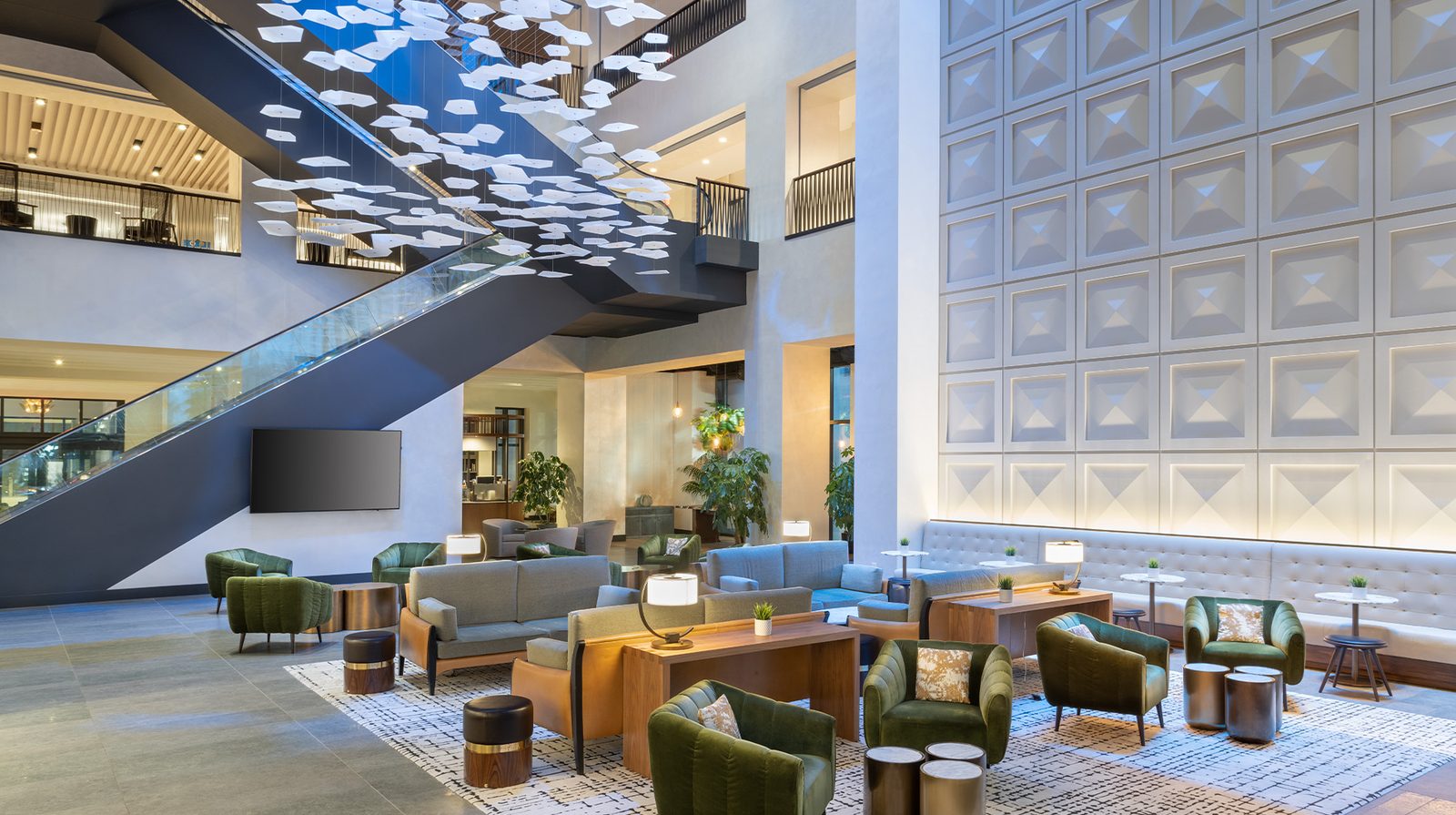 JW Marriott Tampa Water Street interior