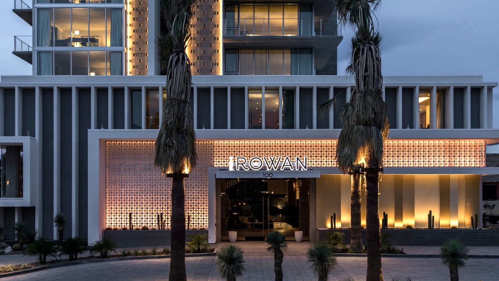 Kimpton Rowan Palm Springs Hotel interior