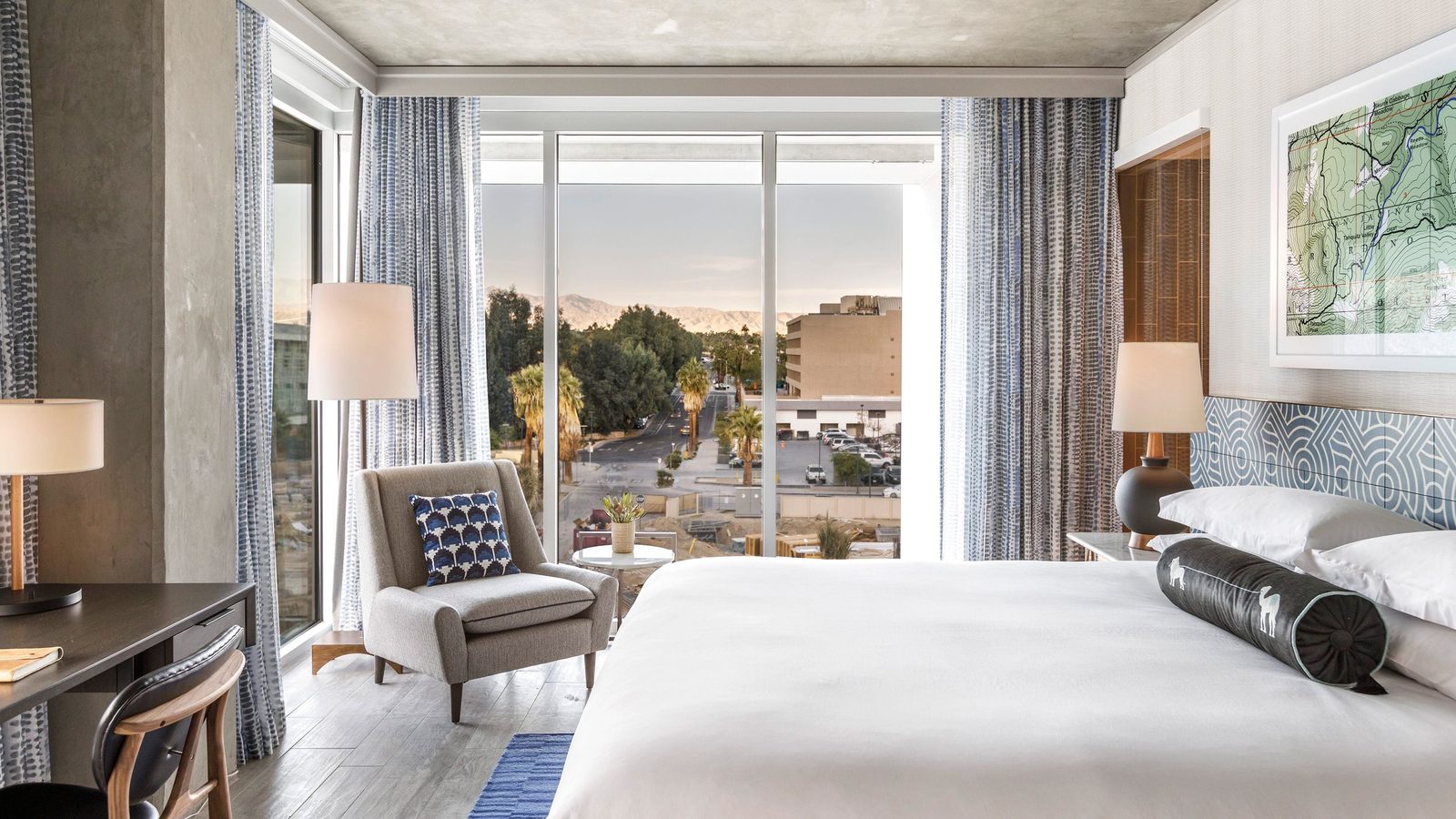 Kimpton Rowan Palm Springs Hotel interior