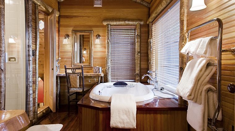 Lake Placid Lodge interior