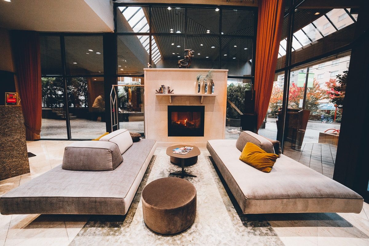 Listel Hotel interior