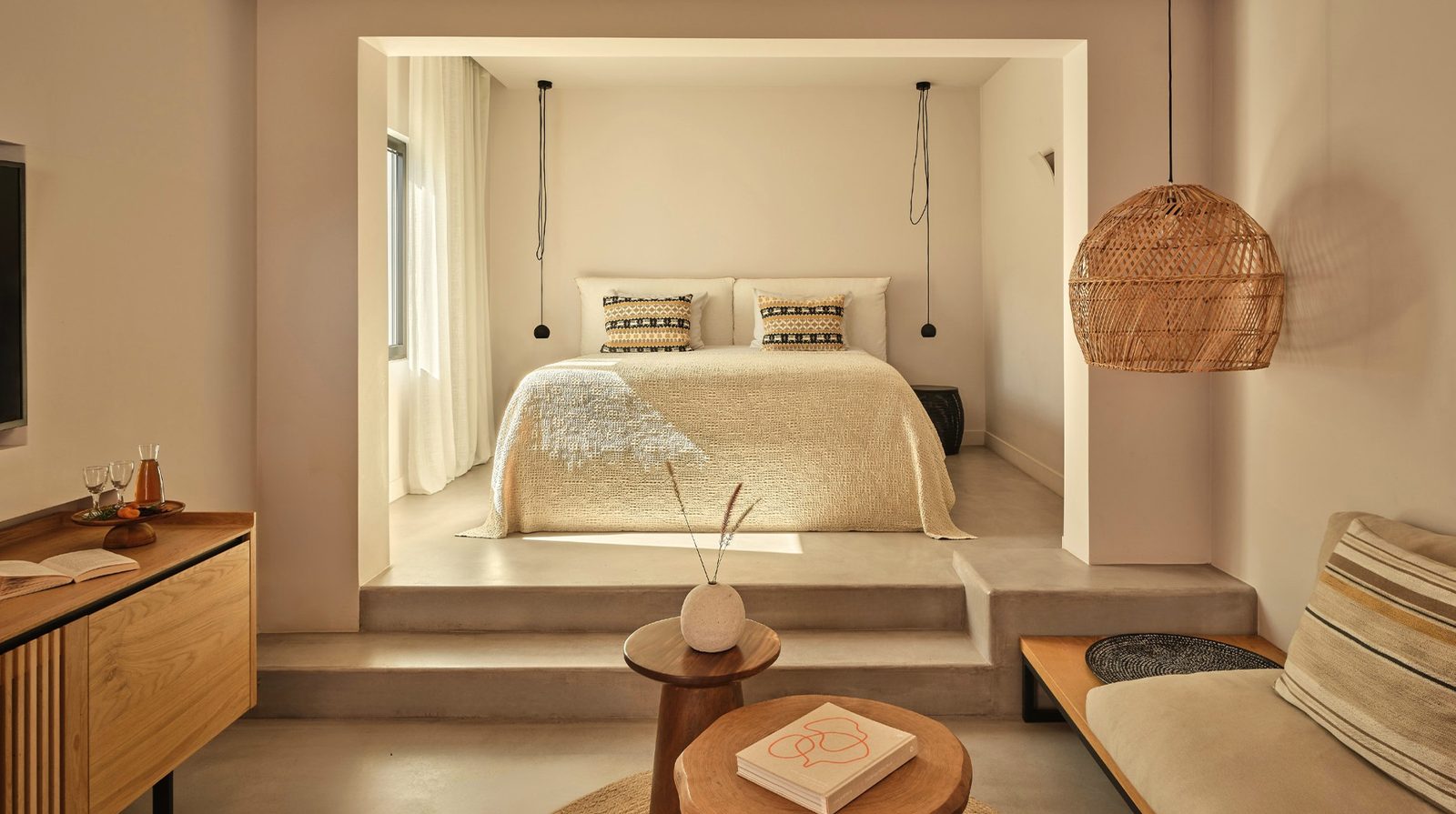 Minos Beach Art Hotel interior