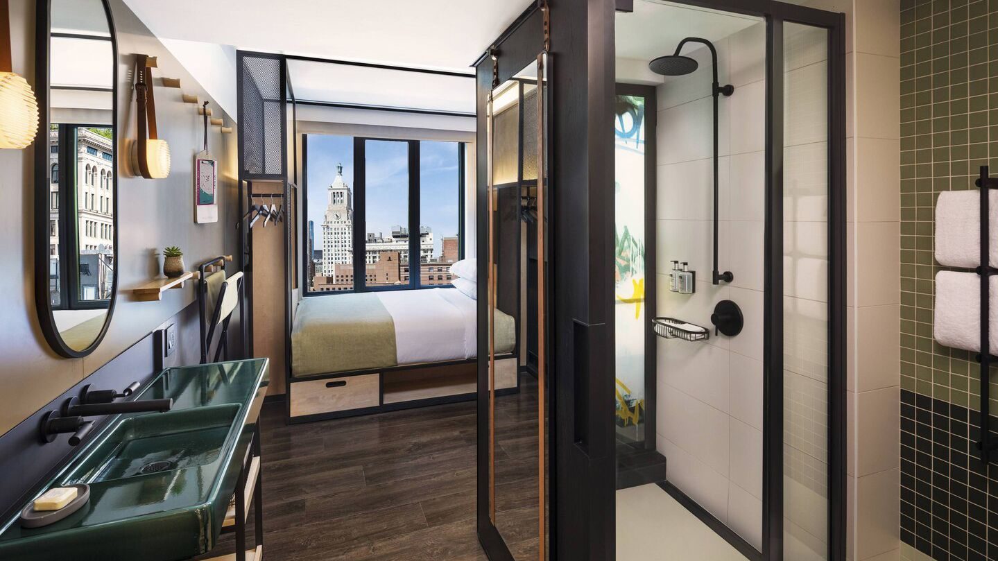 Moxy NYC East Village interior