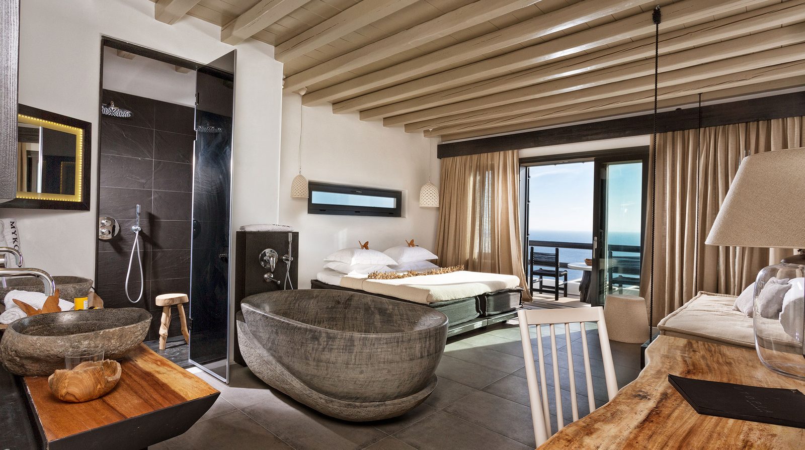 Myconian Utopia, Relais & Chateaux interior